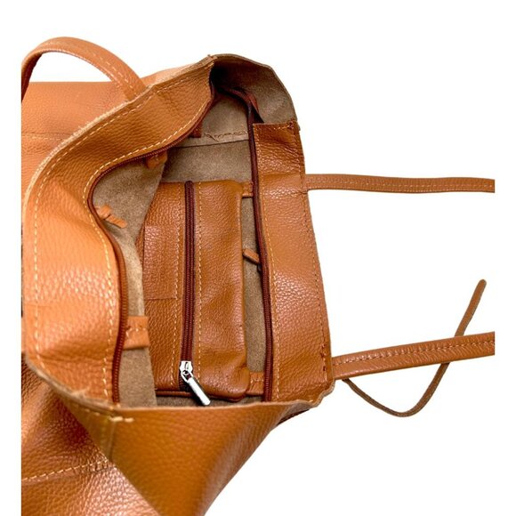 Ivan Troy Tania Brown Women's Italian Leather Outdoor Travel & Shoulder Bag - Picture 8 of 14